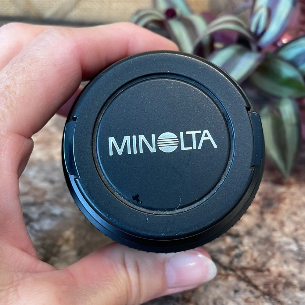 Minolta camera lense